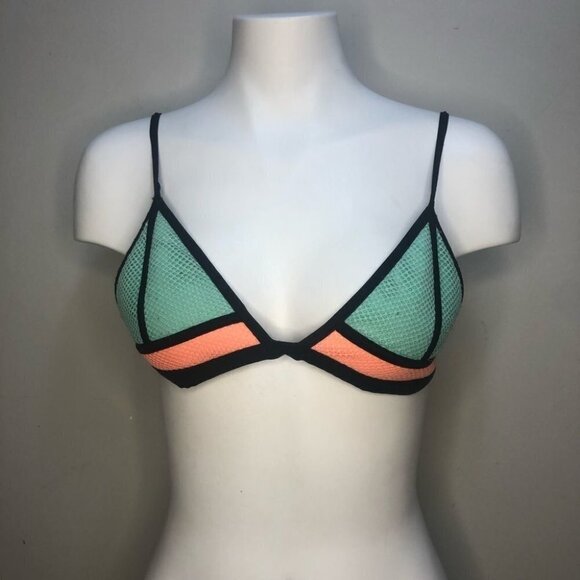 Triangl Bambi Neoprene Bikini in Sugar Plum Size Medium Bikini Top Only - Picture 3 of 10